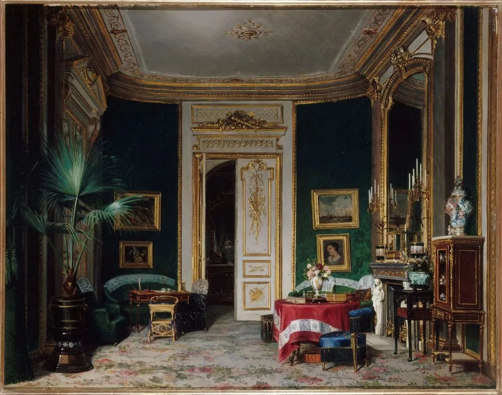 Salon de l’hôtel Wendel, rue de Clichy, Sébastien Charles Giraud