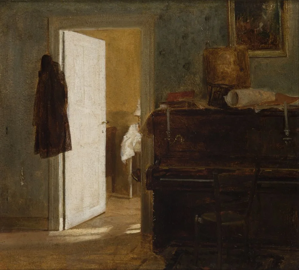 Studio in Munich, Aleksander Gierymski