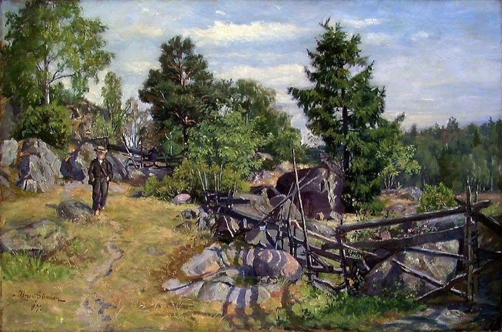 Sommerlandskap, Jørgen Sørensen