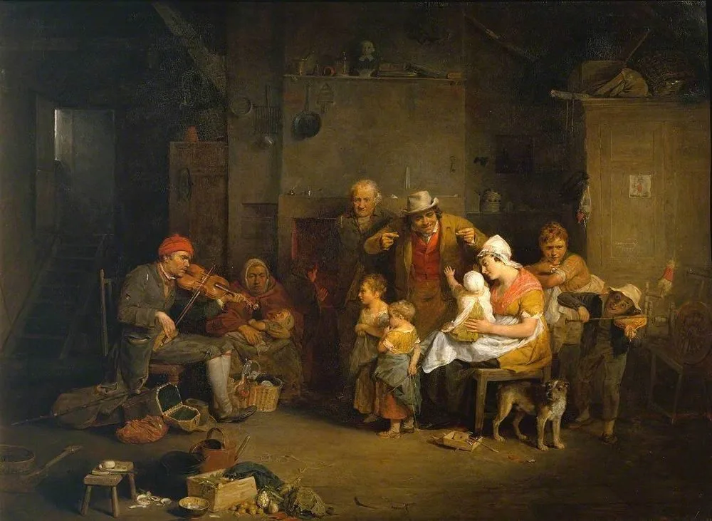 The Blind Fiddler, David Wilkie