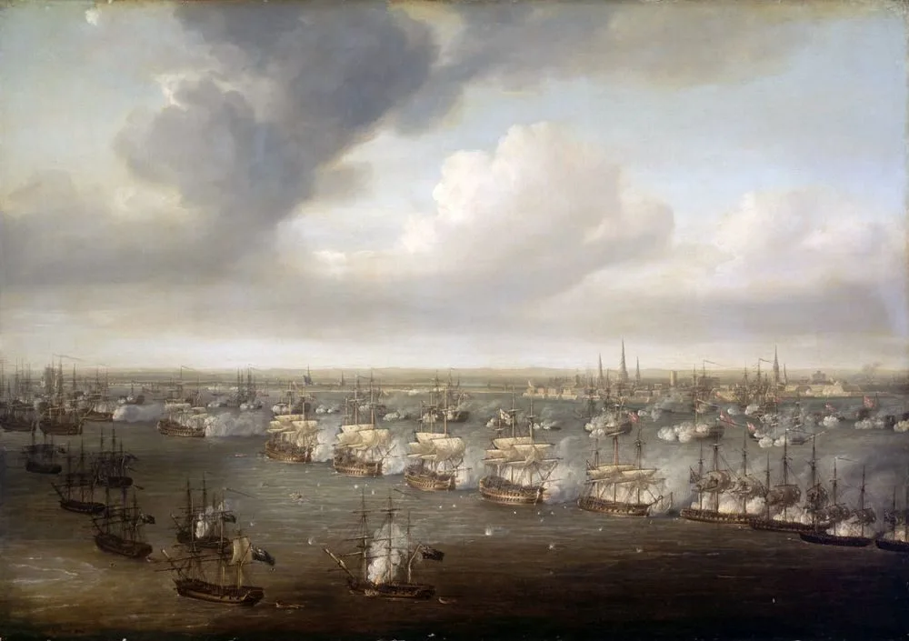 The Battle of Copenhagen, 2 April 1801, Nicholas Pocock