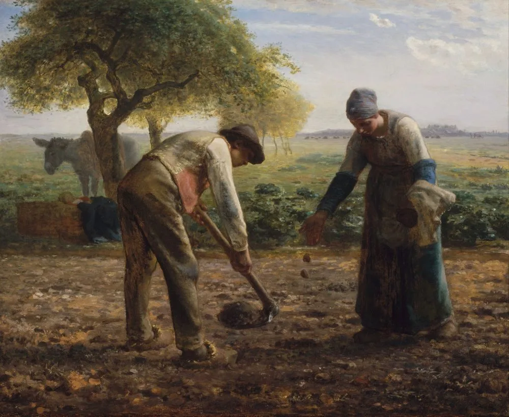 Potato Planters, Jean-François Millet