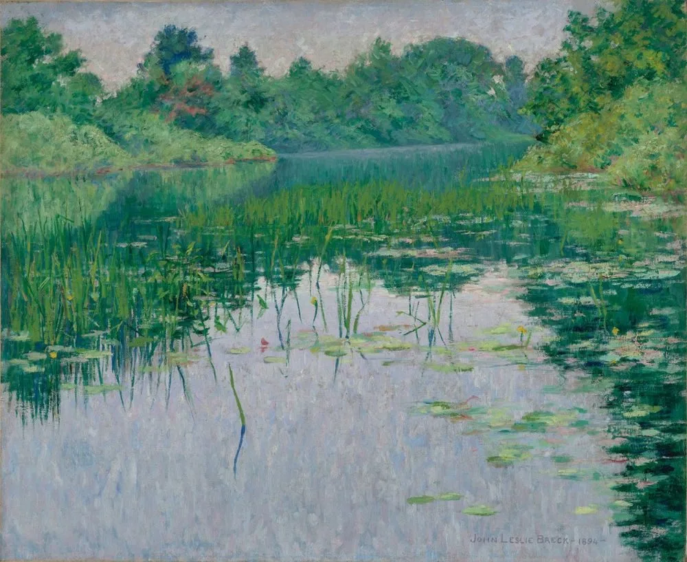 Grey Day on the Charles, John Leslie Breck