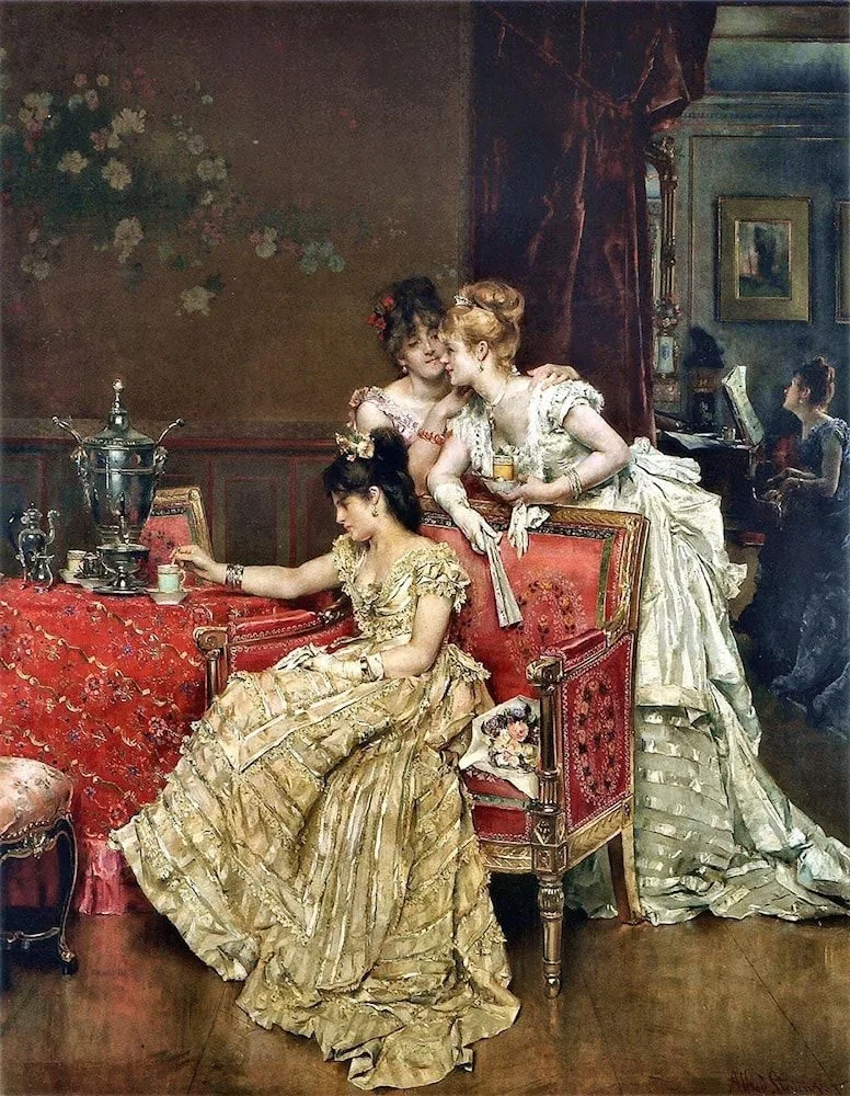 La Tasse de thé, Alfred Stevens