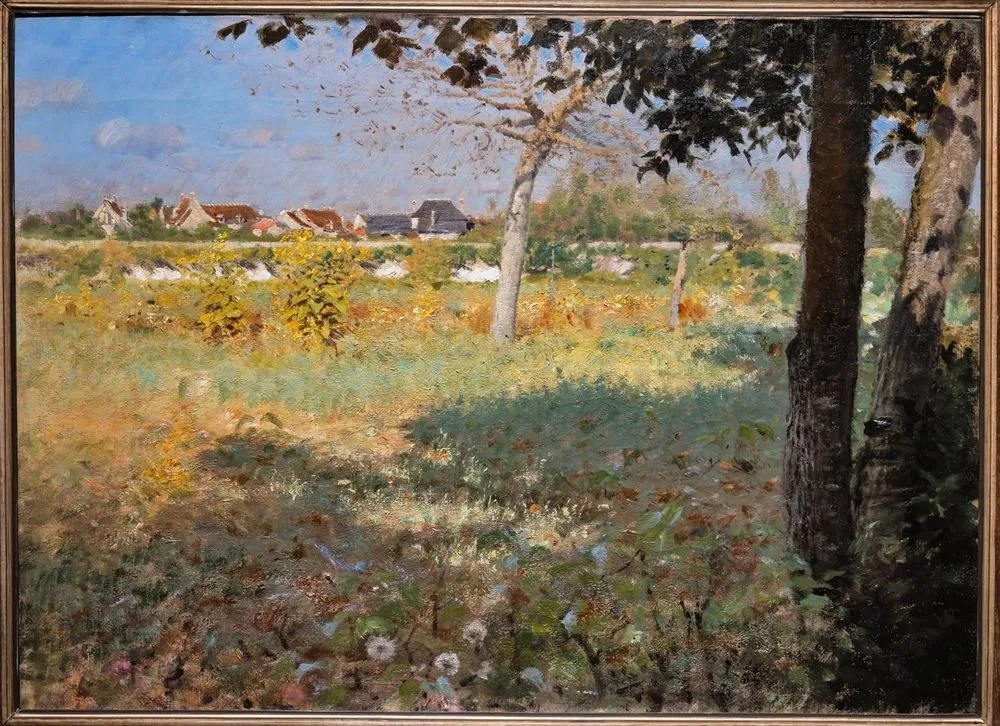 Old garden, Giuseppe De Nittis