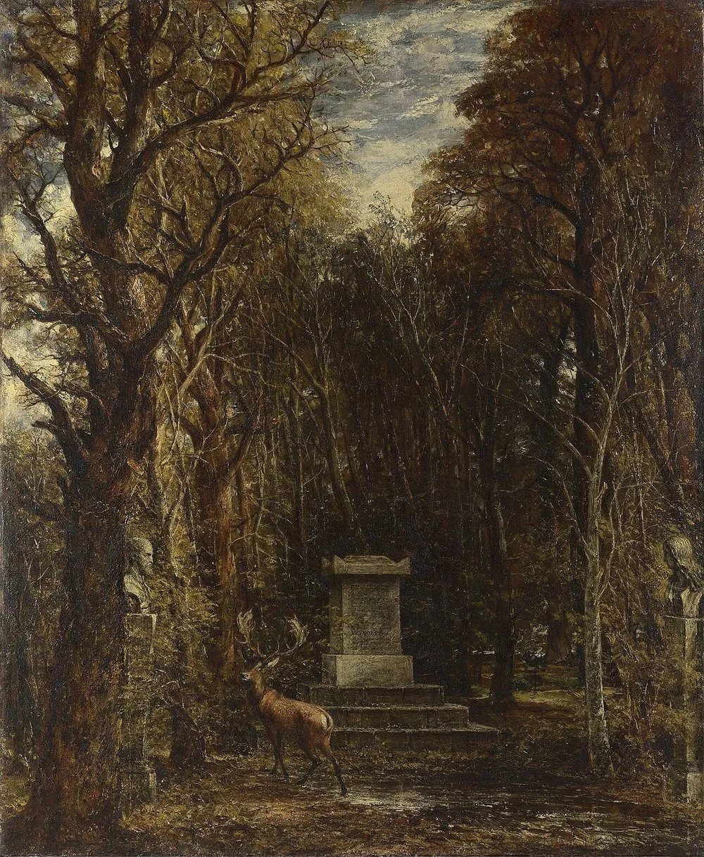 Cenotaph to the Memory of Sir Joshua Reynolds, John Constable