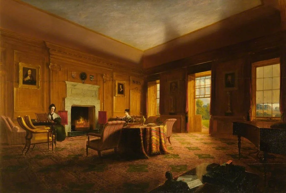 The Interior of the Drawing Room at Haddo, James Giles