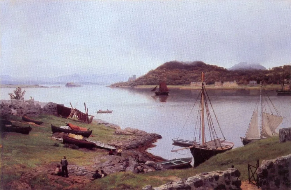 Oban Bay, Hans Gude