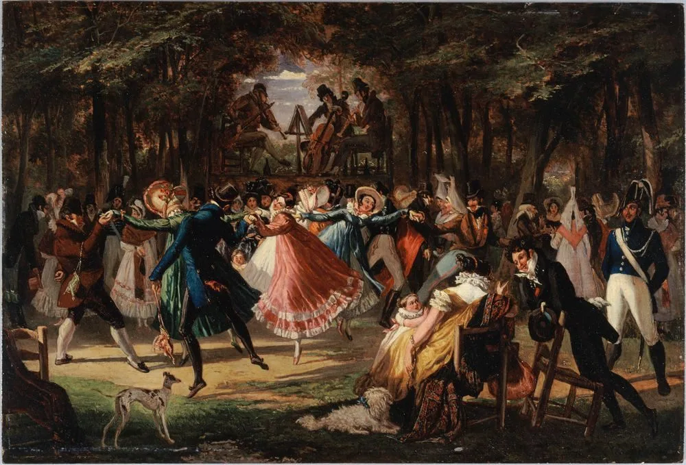 Bal public, John James Chalon