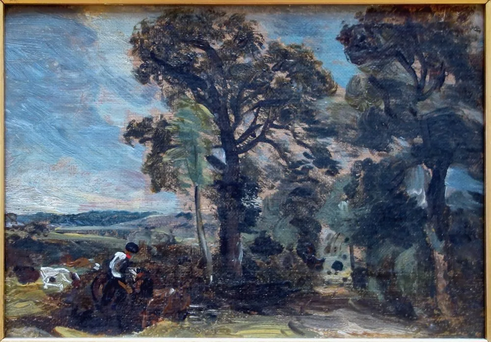 Paysage, esquisse, John Constable