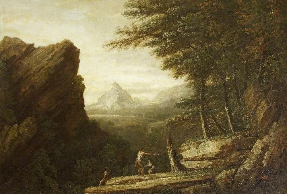 A Rocky Landscape, Thomas Barker
