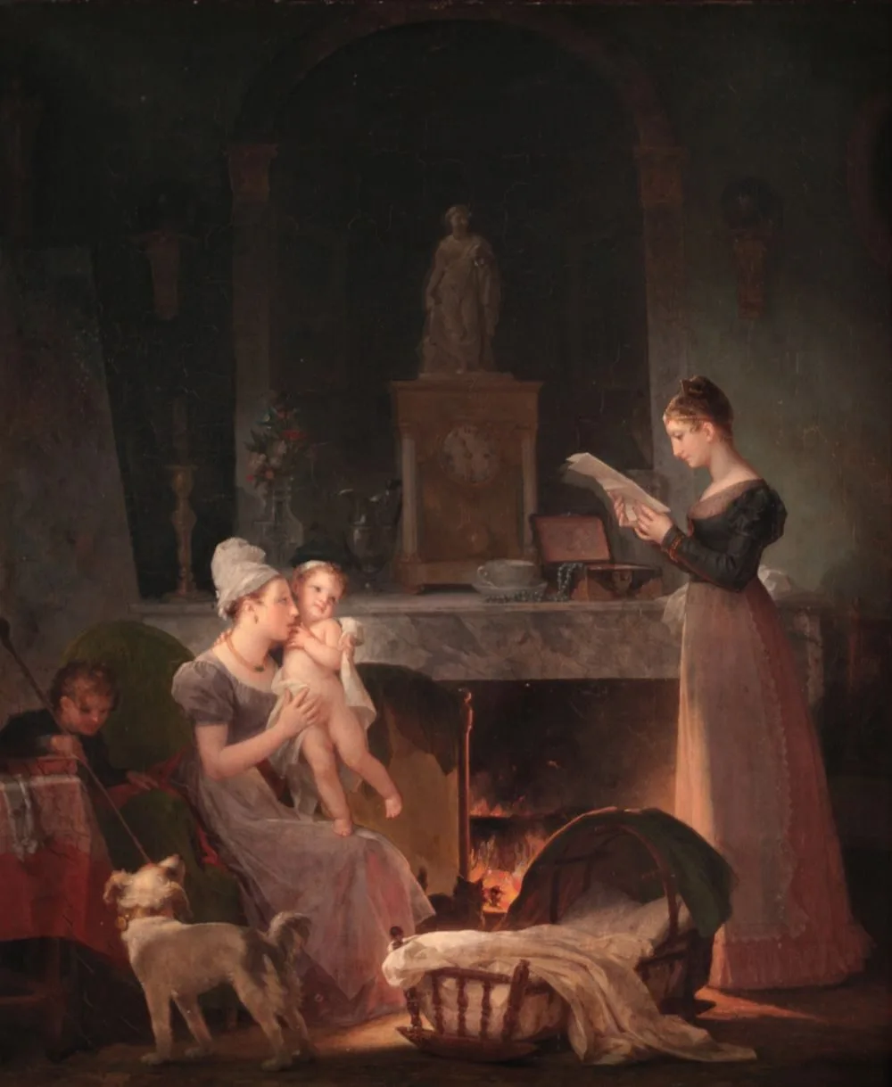 La Lecture d’une lettre, Marguerite Gérard