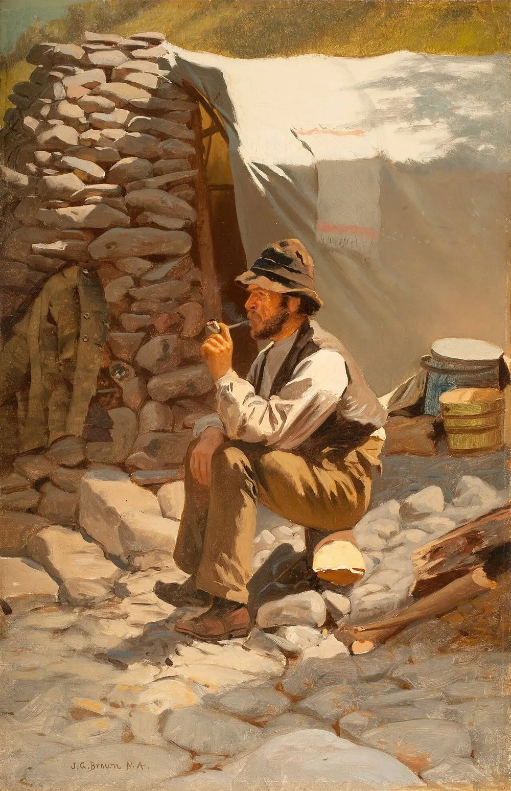 The Prospector, John George Brown