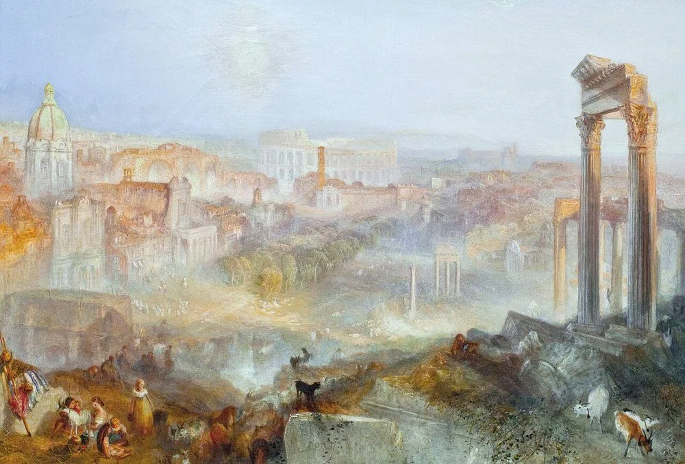 Modern Rome – Campo Vaccino, J. M. W. Turner