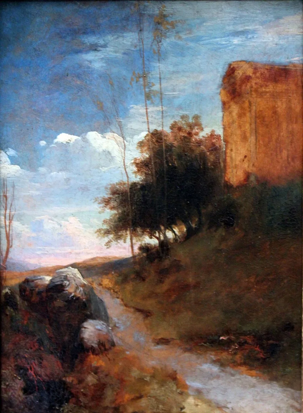 Italian Landscape, Carl Blechen