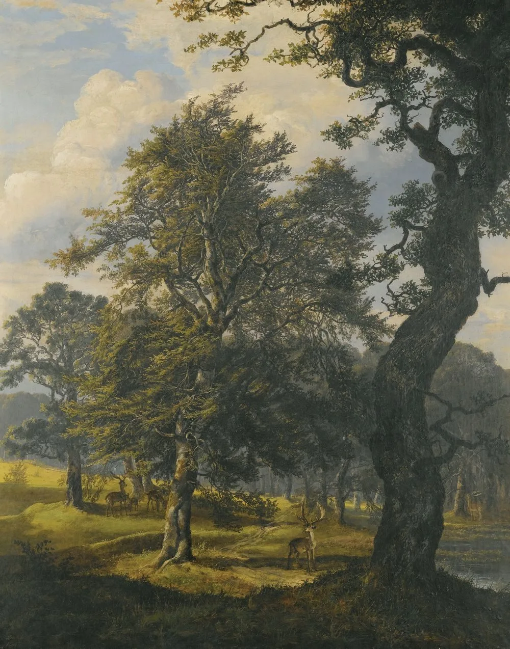 Dyrehaven near Copenhagen, Johan Christian Dahl