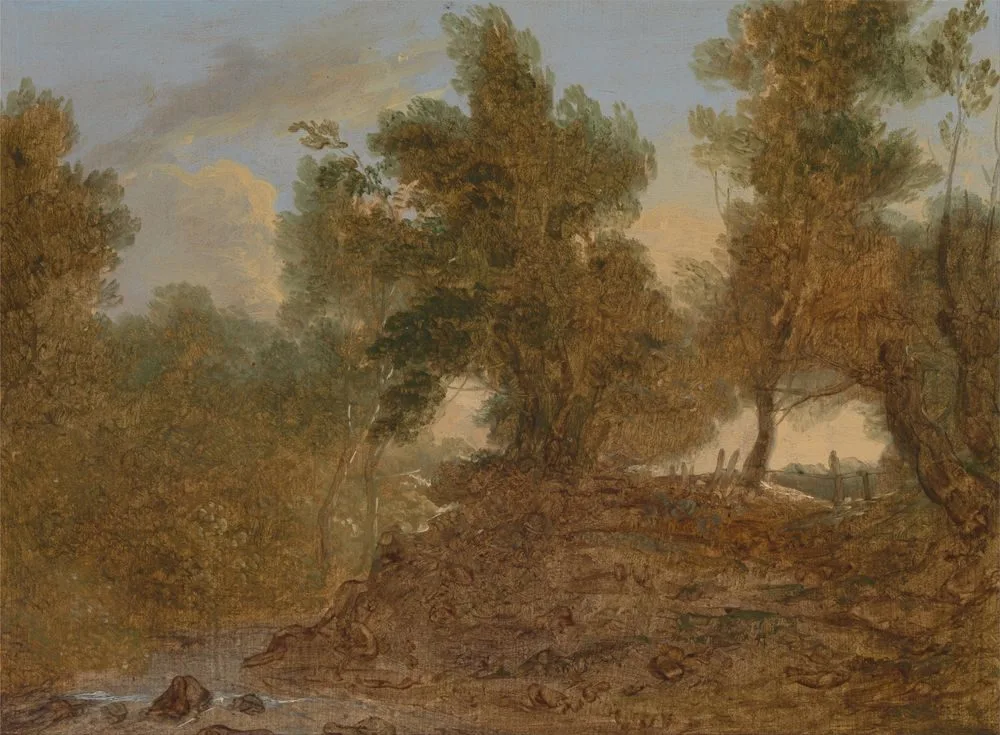 A Landscape at Wick, Gloucestershire, ‘Below the Rocks’, Benjamin Barker
