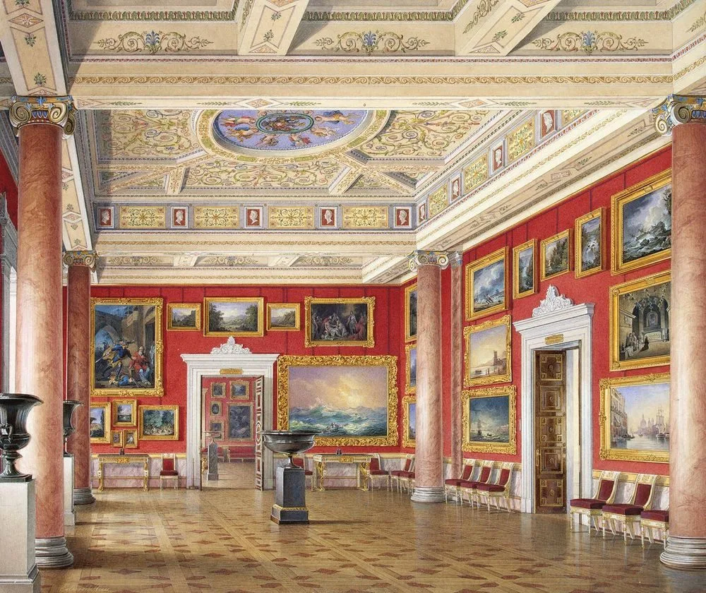 The Room of the Russian School, Eduard Hau