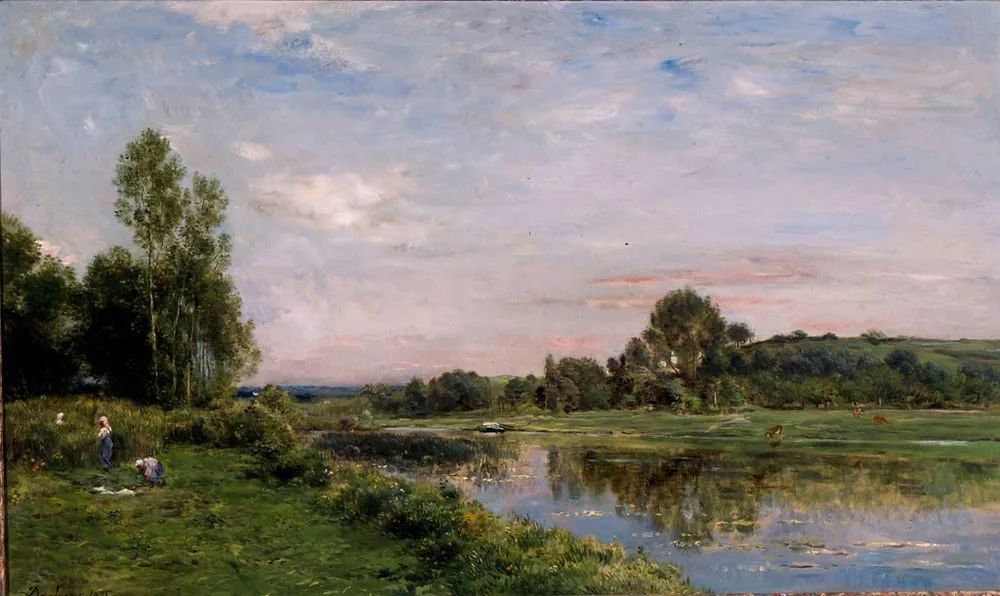 Les bords de l’Oise, Charles-François Daubigny