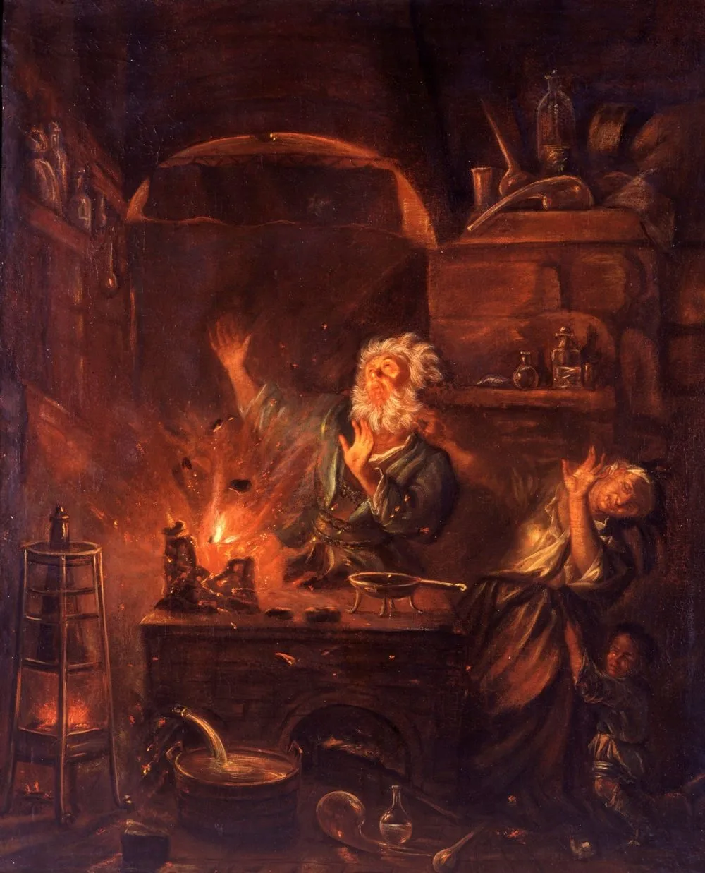 The Explosion in the Alchemist’s Laboratory, Justus van Bentum