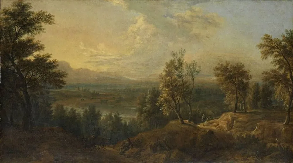 Abendlandschaft, Franz Joachim Beich