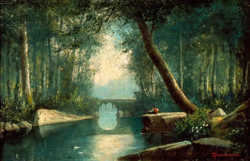Woodland Stream, an Idyll, Robert Seldon Duncanson