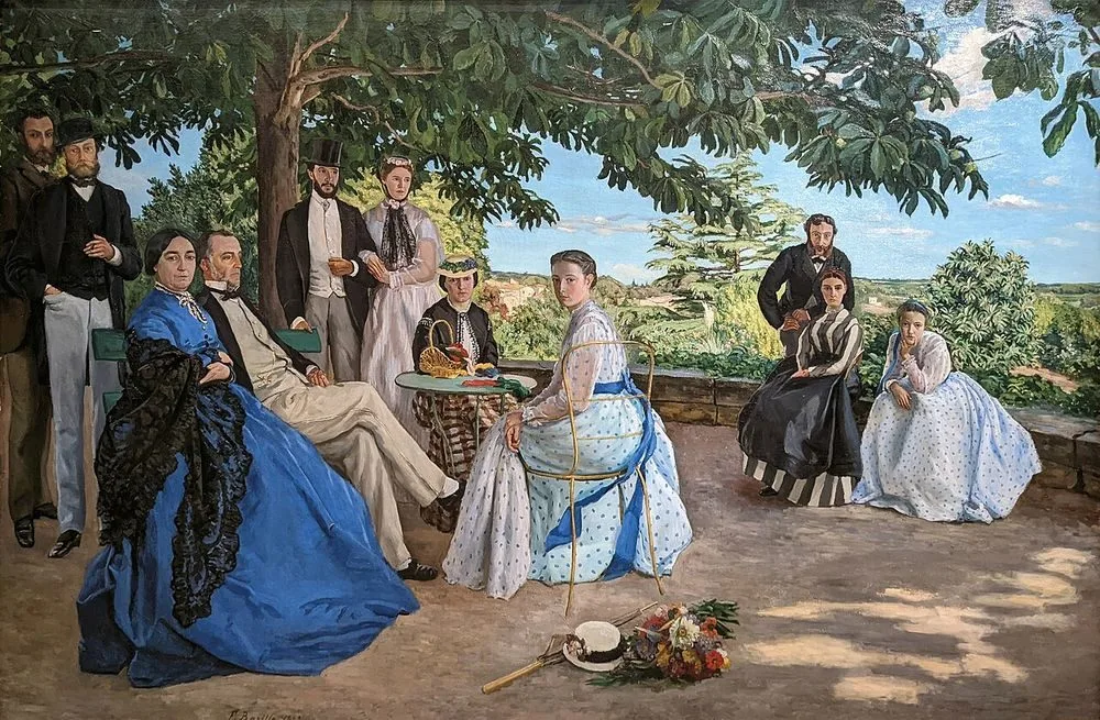 Réunion de famille, Frédéric Bazille