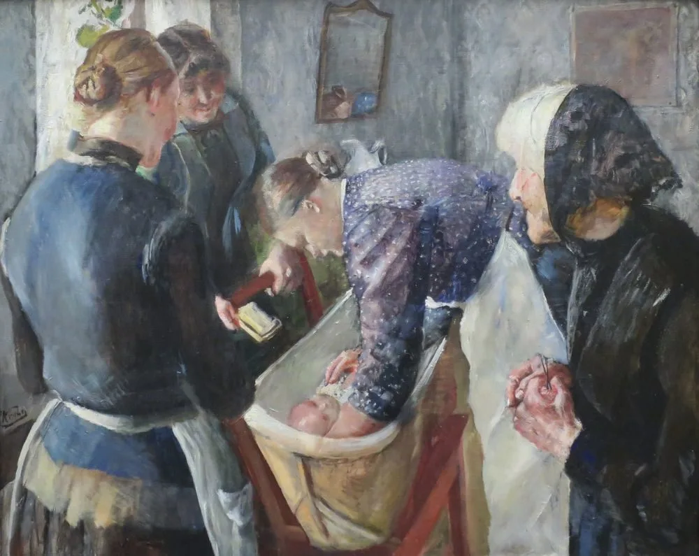 I baljen, Christian Krohg