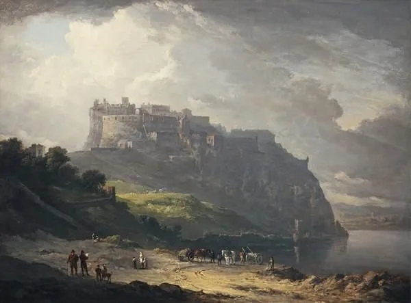 Edinburgh Castle and the Nor’ Loch, Alexander Nasmyth