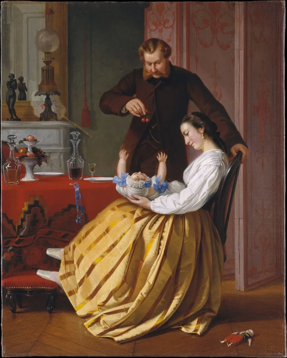 Conversation Piece, Lilly Martin Spencer