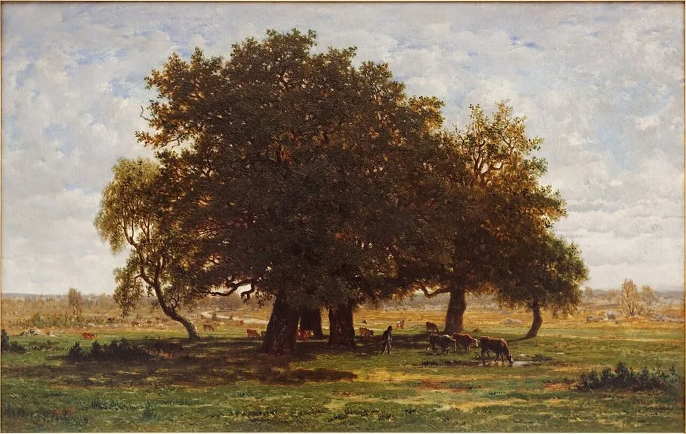 Les Chênes d’Apremont, Théodore Rousseau