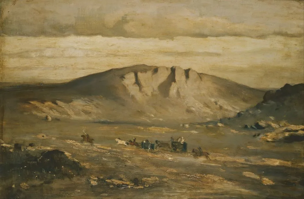 Lonely Landscape (Peasants´ Wedding), Adolf Kosárek