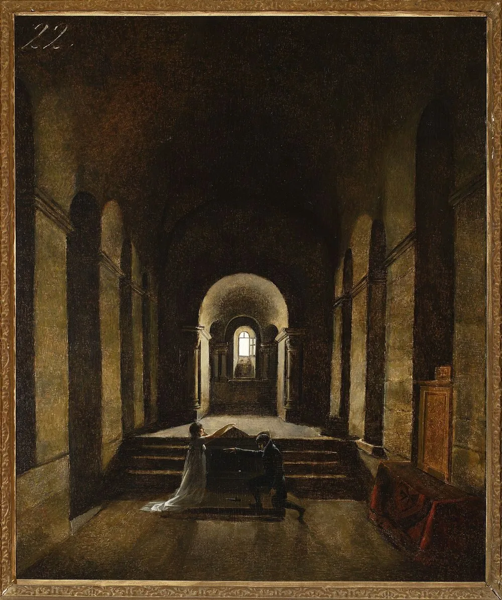 Oath (Chapel interior) (detail).
