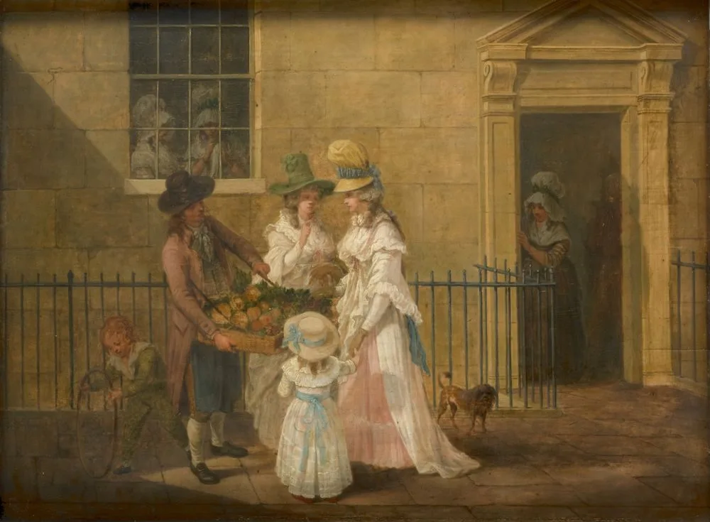 Vegetable Seller, Hendrik Willem Schweickhardt