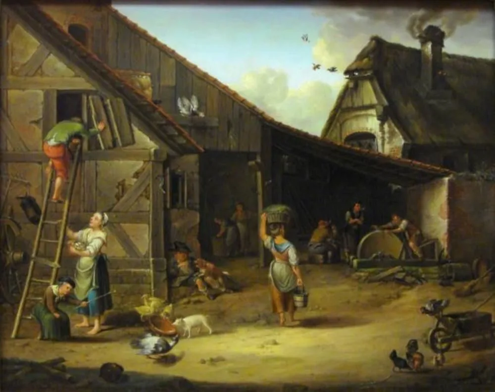 A Farm, Johann Ludwig Ernst Morgenstern