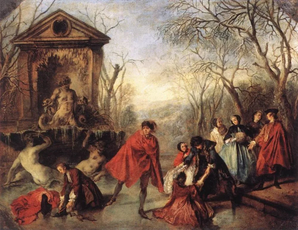 The winter, Nicolas Lancret