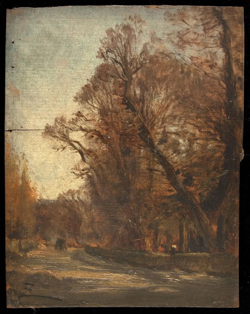 La route, Félix Ziem