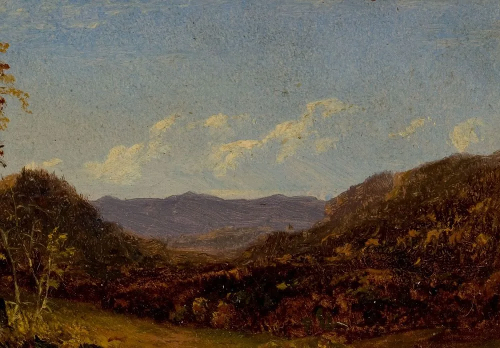 Landscape with Mountains, David Johnson