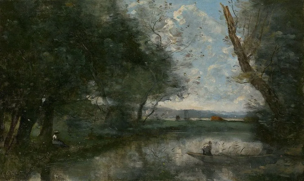 Landscape, Jean-Baptiste Camille Corot