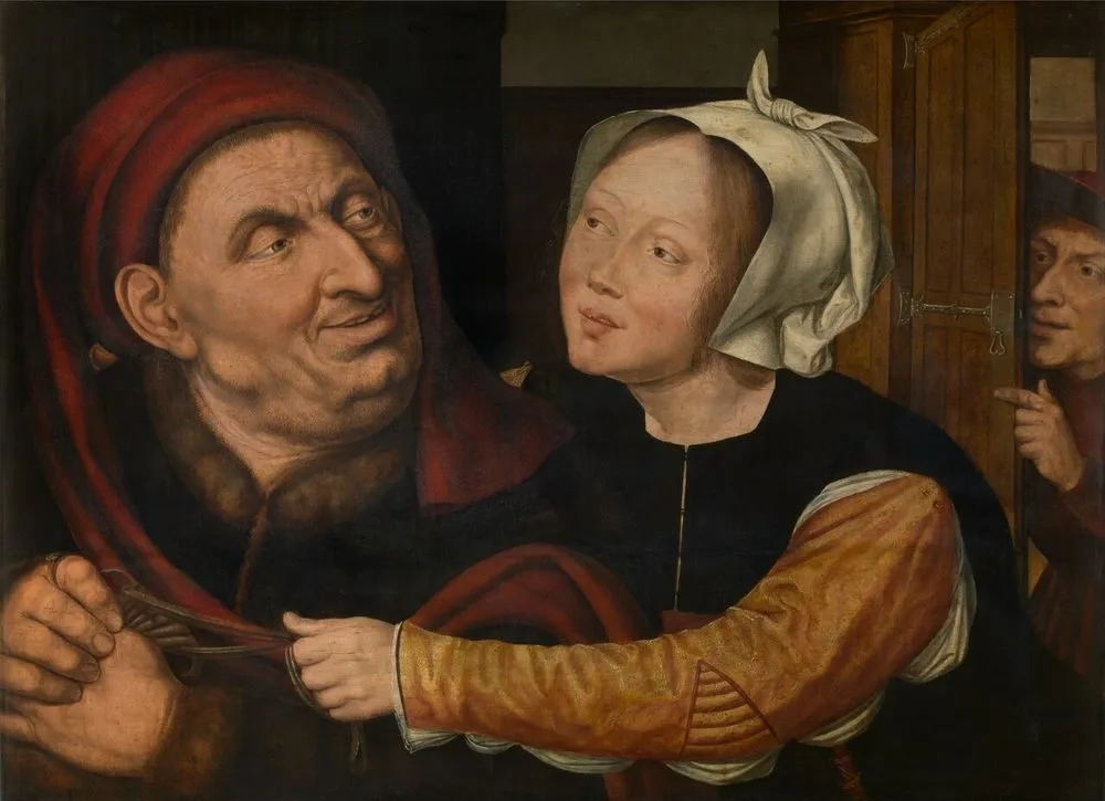 La jeune courtisane, Quinten Metsys