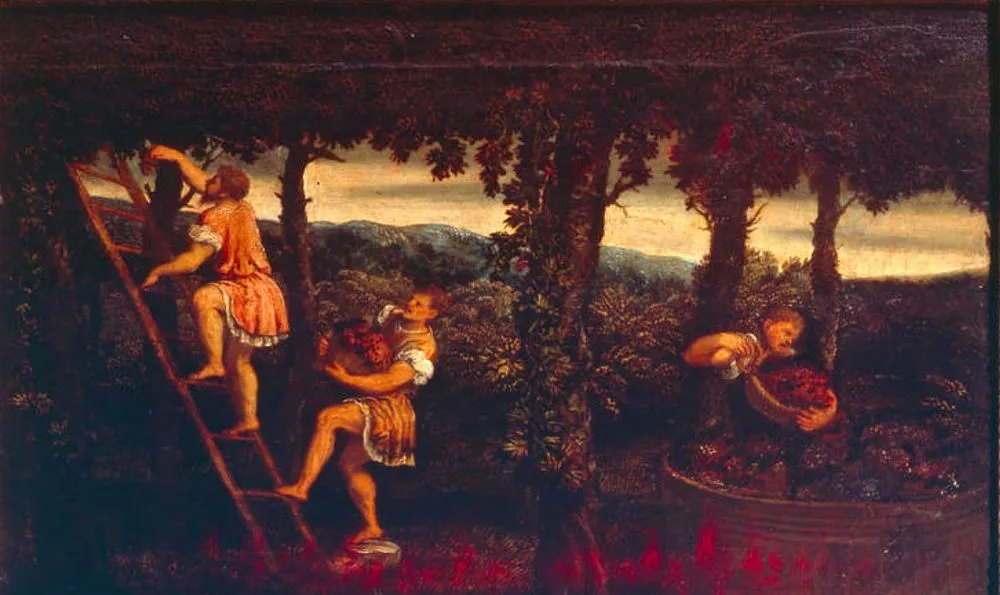 Harvest Scene, Paris Bordone