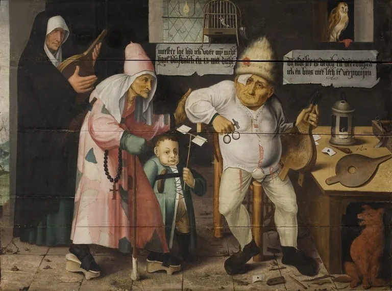 The bellows repairer, Cornelis Massijs