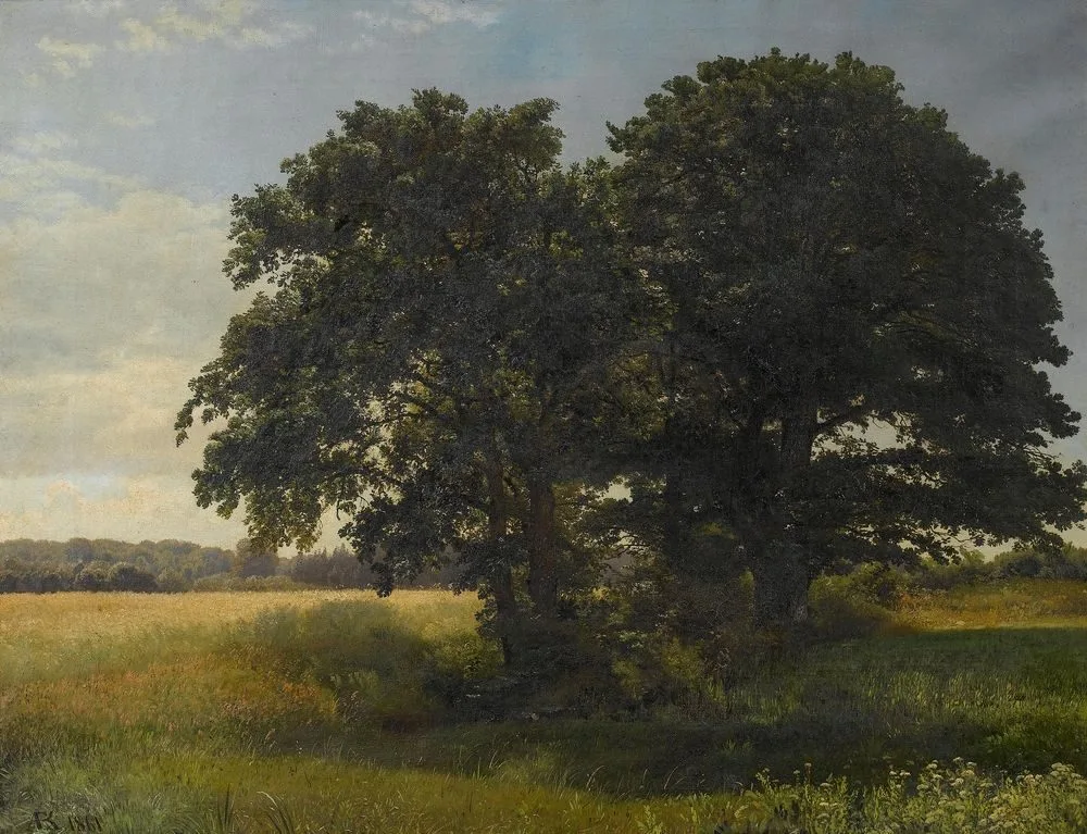 The old oak, West Belmont, Anton Eduard Kieldrup