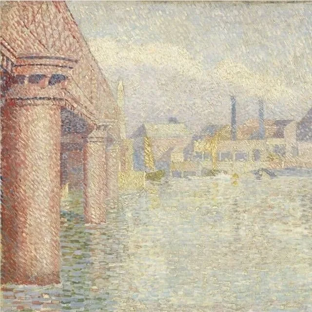 Bridge in London, Jan Toorop