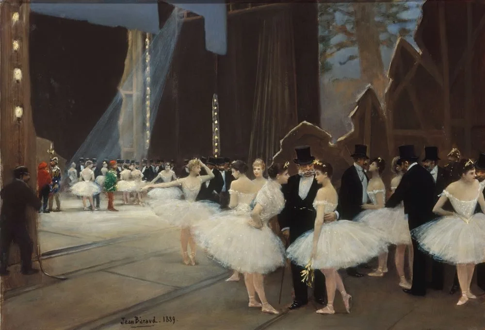 The Wings at the Opéra, Jean Béraud