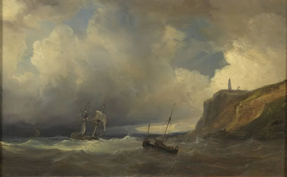Stormachtig weer, Théodore Gudin