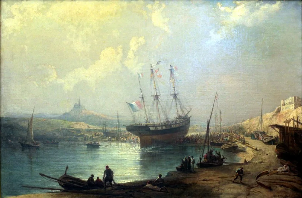 Launch of Maximus near Marseille, François Pierre Barry