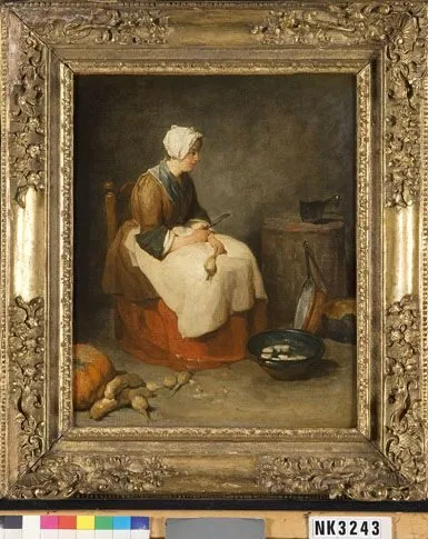 Meisje in keuken, Jean-Baptiste-Siméon Chardin
