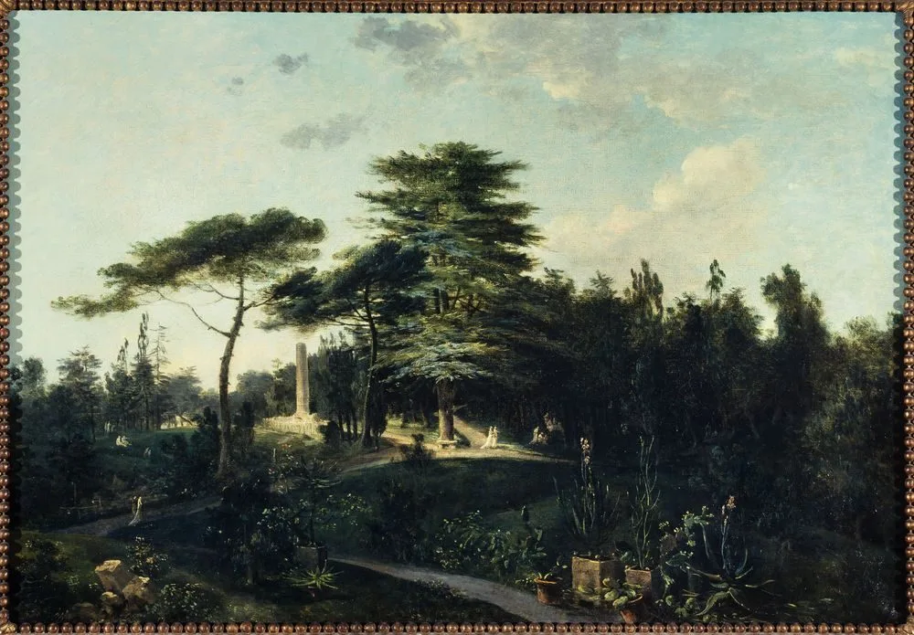 Le cèdre du Liban, au jardin des Plantes, Jean-Pierre Houël