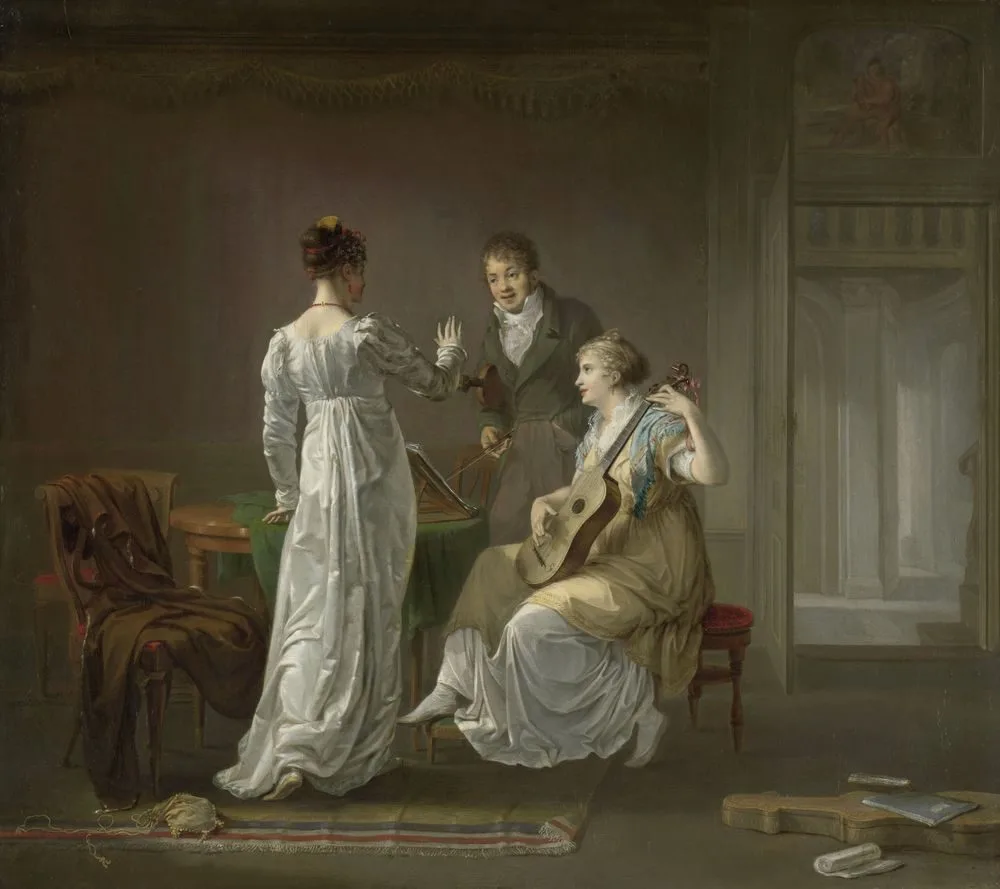 The Music Lesson, Louis Moritz